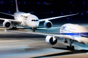 ANA and JAL at Haneda Airport