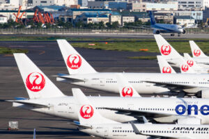 JAL Aircraft at Haneda Airport