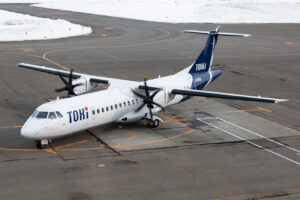 Toki Air ATR 72 in Sapporo