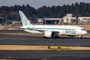 ZIPAIR 787-8 at Narita Airport