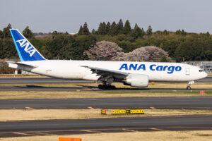 ANA Cargo 777 at Tokyo Narita
