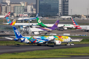 ANA International Flight at Haneda