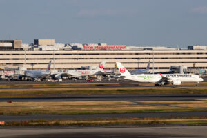 JAL Aircraft at Haneda Airport