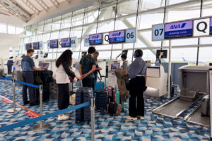 ANA Tokyo Haneda International Check-In