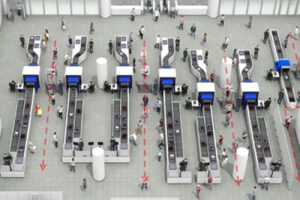 Chubu Airport Security Check